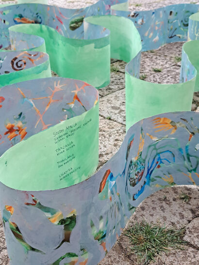 Missing voices book: not to forget the environmentalists. - a Sculpture & Installation Artowrk by Maria Mariano
